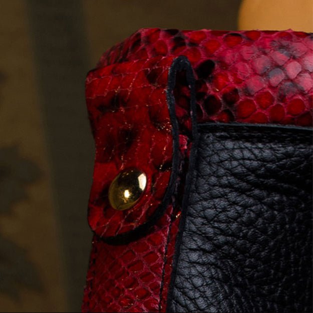 No Limits High Black | Red | Leather | Limited Edition - Giuliano Galiano | Handcrafted Luxury Sneakers Made In Italy