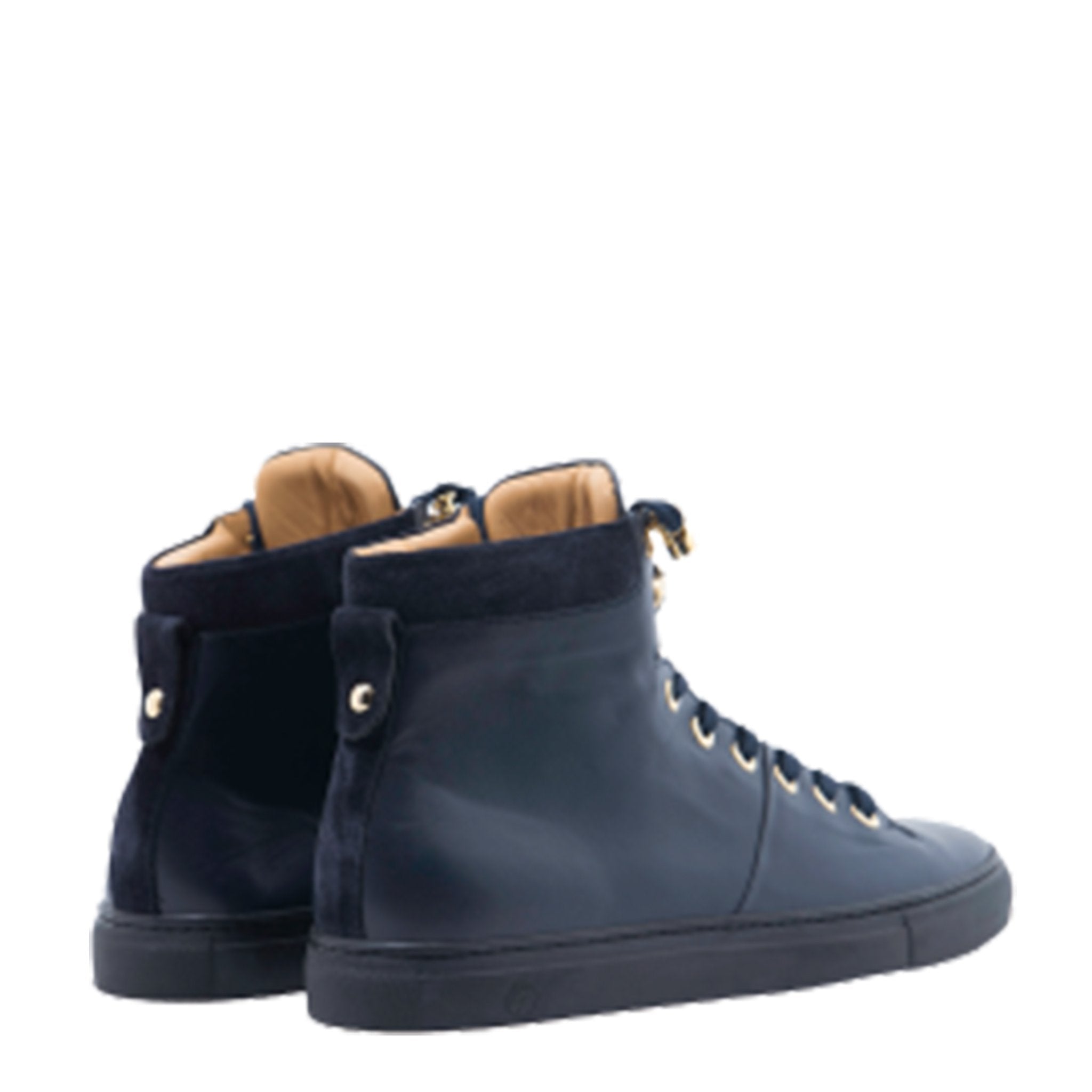 No Limits High Blue | Blue | Nappa Leather | Limited Edition - Giuliano Galiano | Handcrafted Luxury Sneakers Made In Italy