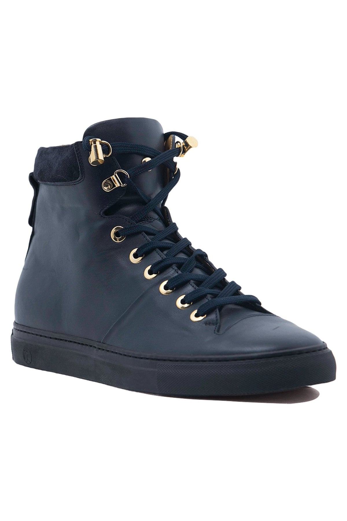 No Limits High Blue | Blue | Nappa Leather | Limited Edition - Giuliano Galiano | Handcrafted Luxury Sneakers Made In Italy