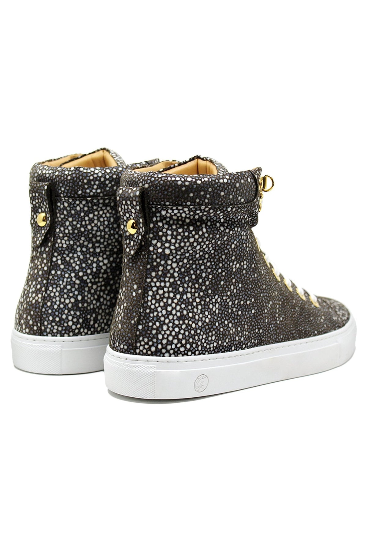 No Limits High | Razza Black | Limited Edition - Giuliano Galiano | Handcrafted Luxury Sneakers Made In Italy
