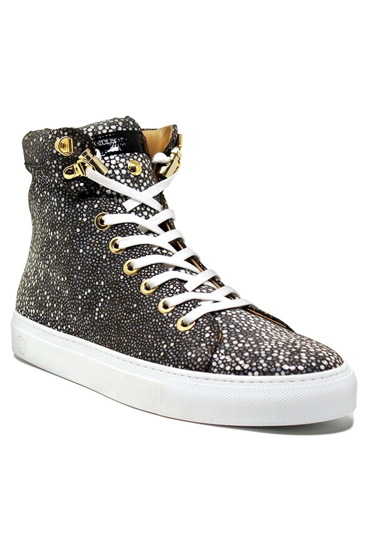 No Limits High | Razza Black | Limited Edition - Giuliano Galiano | Handcrafted Luxury Sneakers Made In Italy