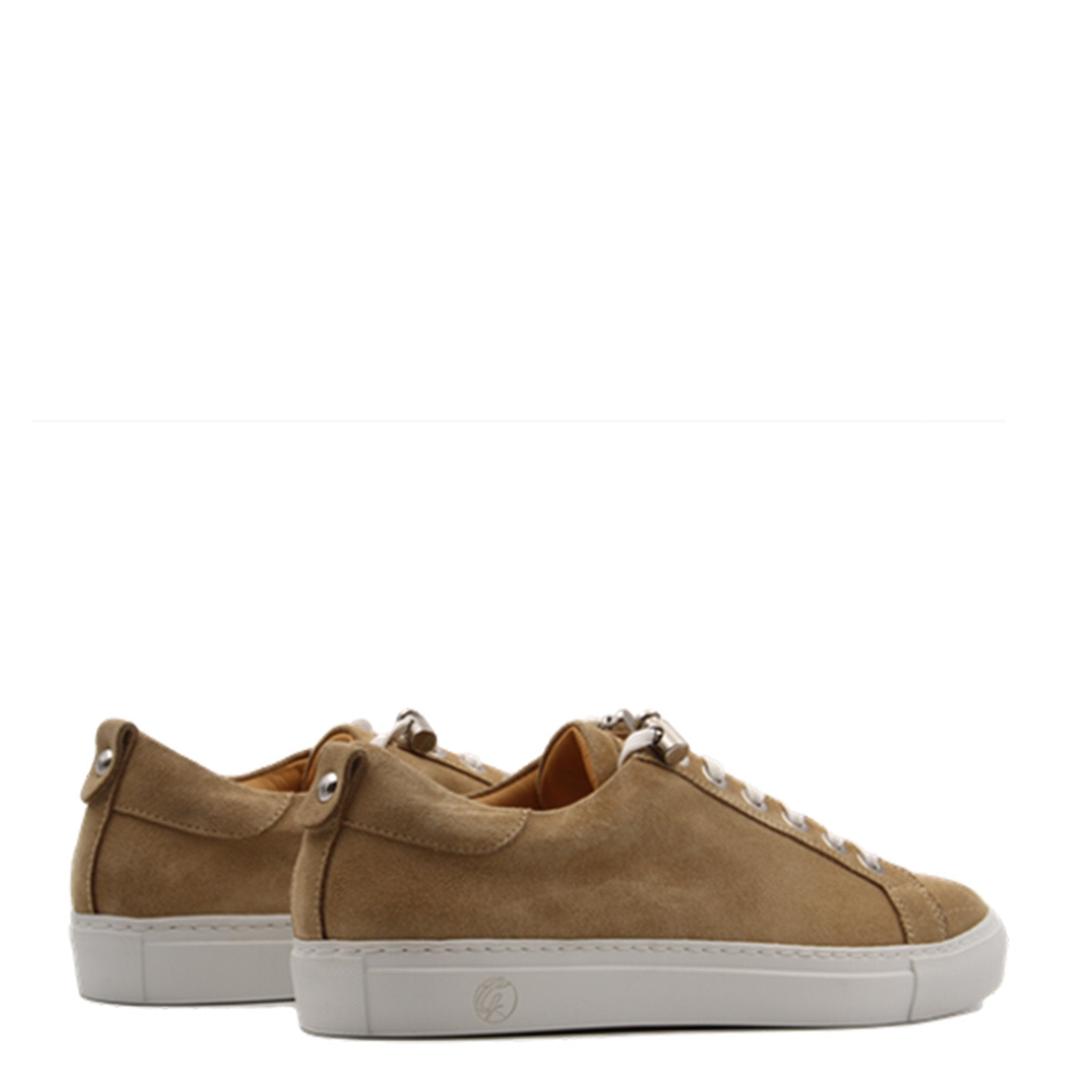 No Limits Low Beige | Beige | Suede | Limited Edition - Giuliano Galiano | Handcrafted Luxury Sneakers Made In Italy
