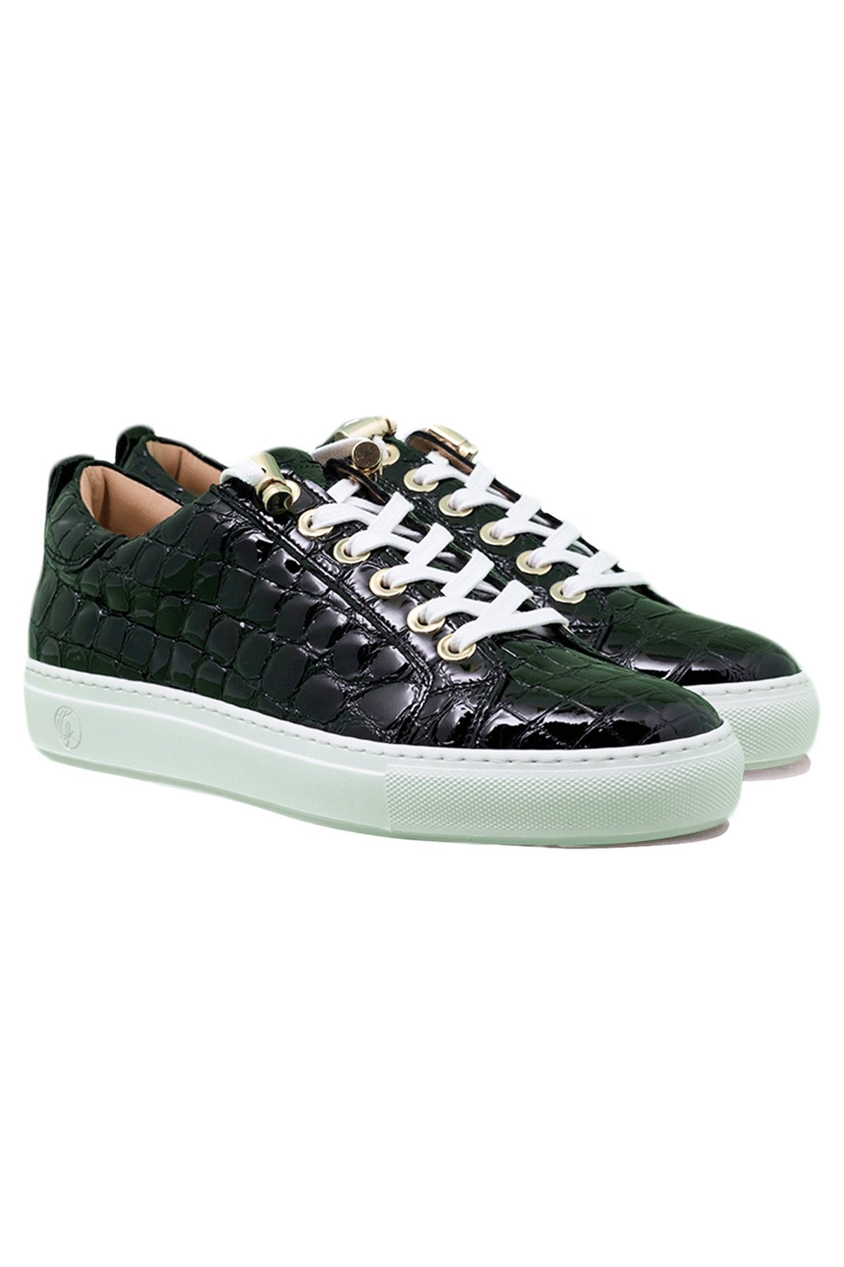 No Limits Low Black | Black | Croc | Limited Edition - Giuliano Galiano | Handcrafted Luxury Sneakers Made In Italy