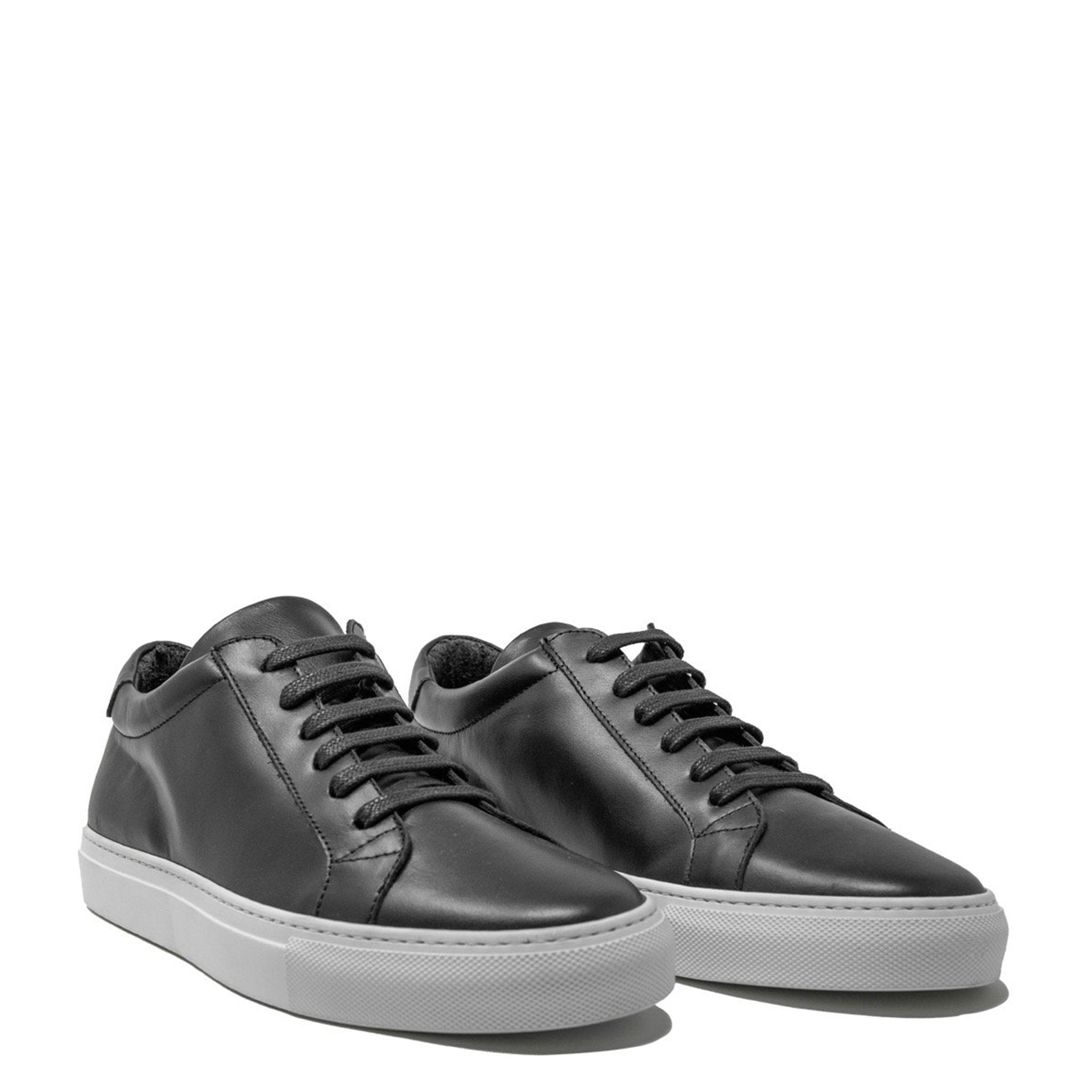 No Limits Low Black | Black | Nappa | Limited Edition - Giuliano Galiano | Handcrafted Luxury Sneakers Made In Italy