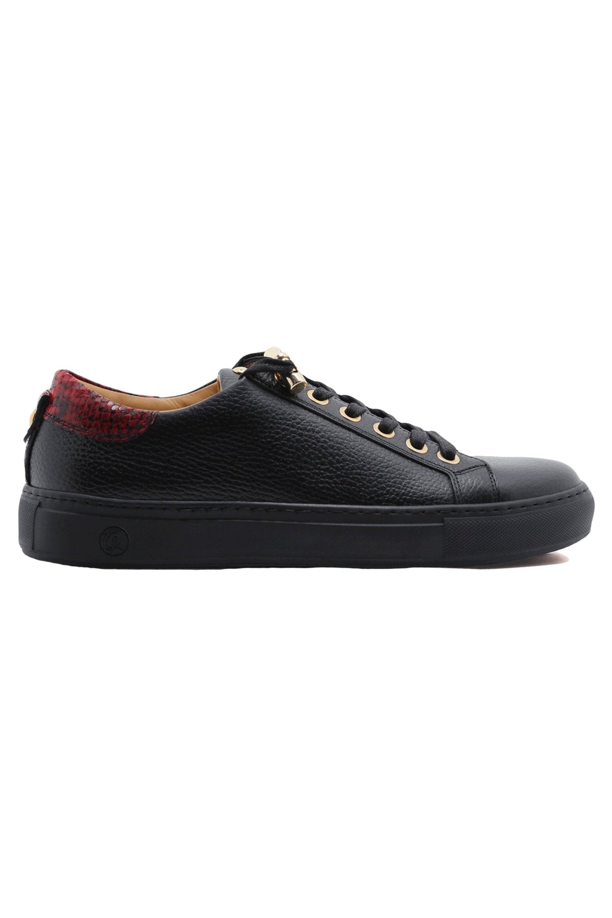 No Limits low Black | Red | Leather | Limited Edition - Giuliano Galiano | Handcrafted Luxury Sneakers Made In Italy