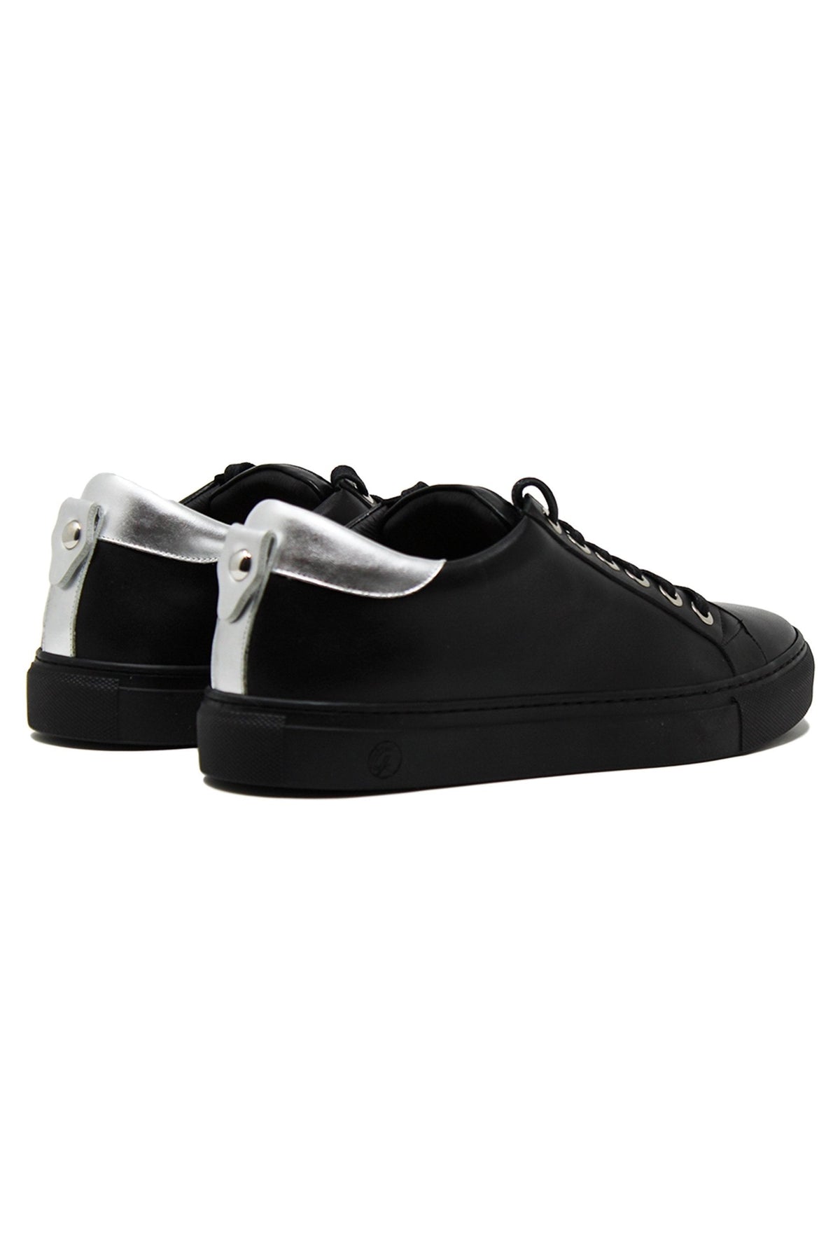 No Limits Low | Black | Silver | Limited Edition - Giuliano Galiano | Handcrafted Luxury Sneakers Made In Italy