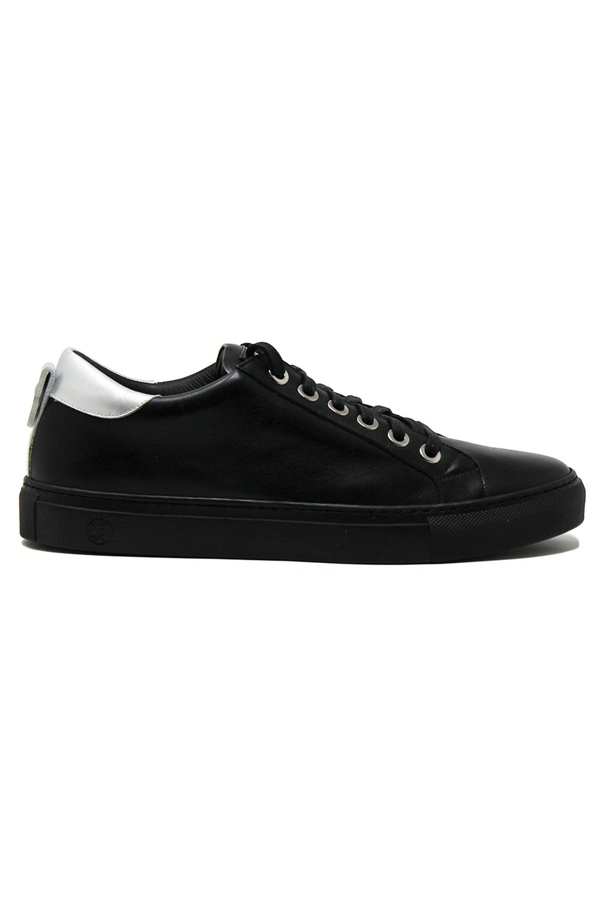 No Limits Low | Black | Silver | Limited Edition - Giuliano Galiano | Handcrafted Luxury Sneakers Made In Italy
