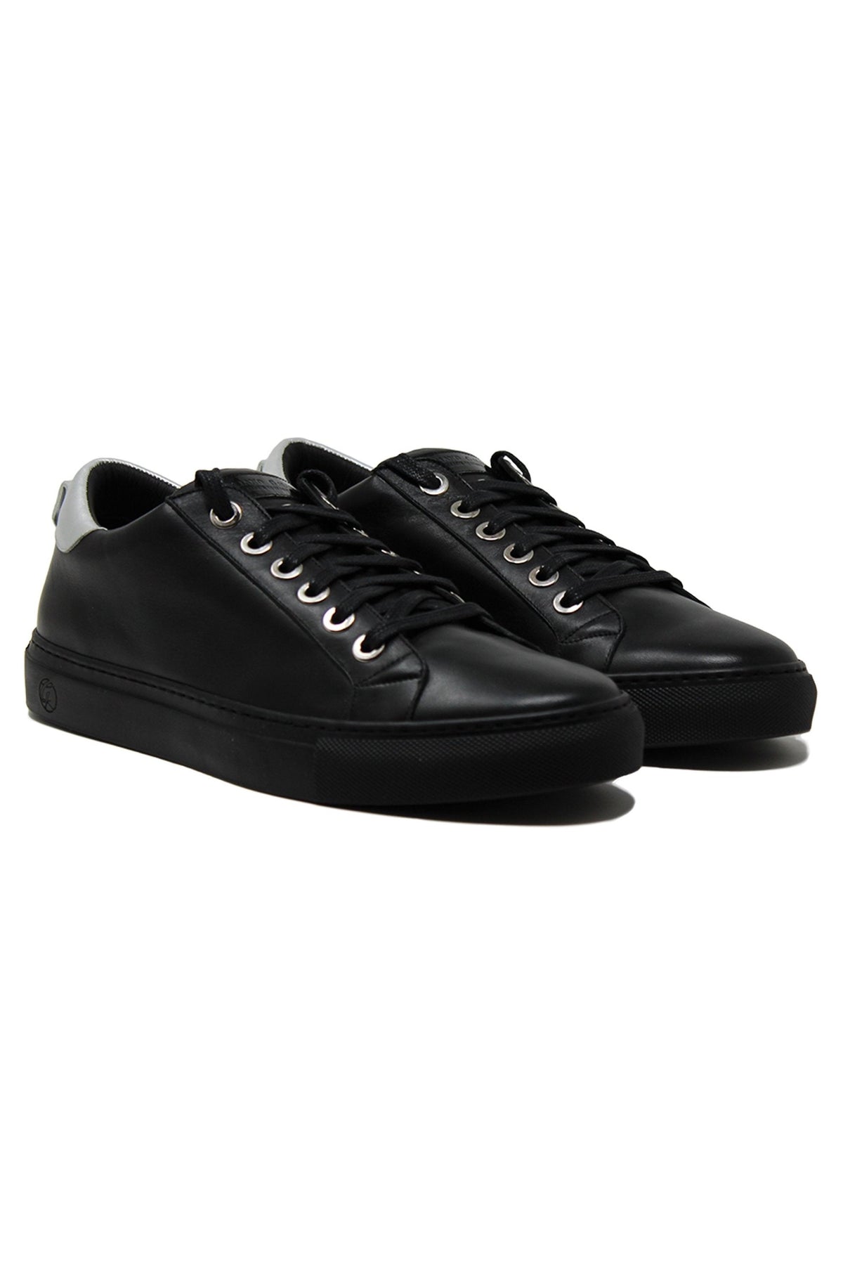 No Limits Low | Black | Silver | Limited Edition - Giuliano Galiano | Handcrafted Luxury Sneakers Made In Italy