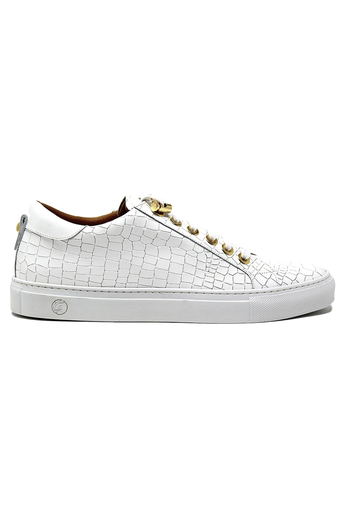 No Limits Low White Croc X Fetty Wap Limited Edition | Limited Edition - Giuliano Galiano | Handcrafted Luxury Sneakers Made In Italy