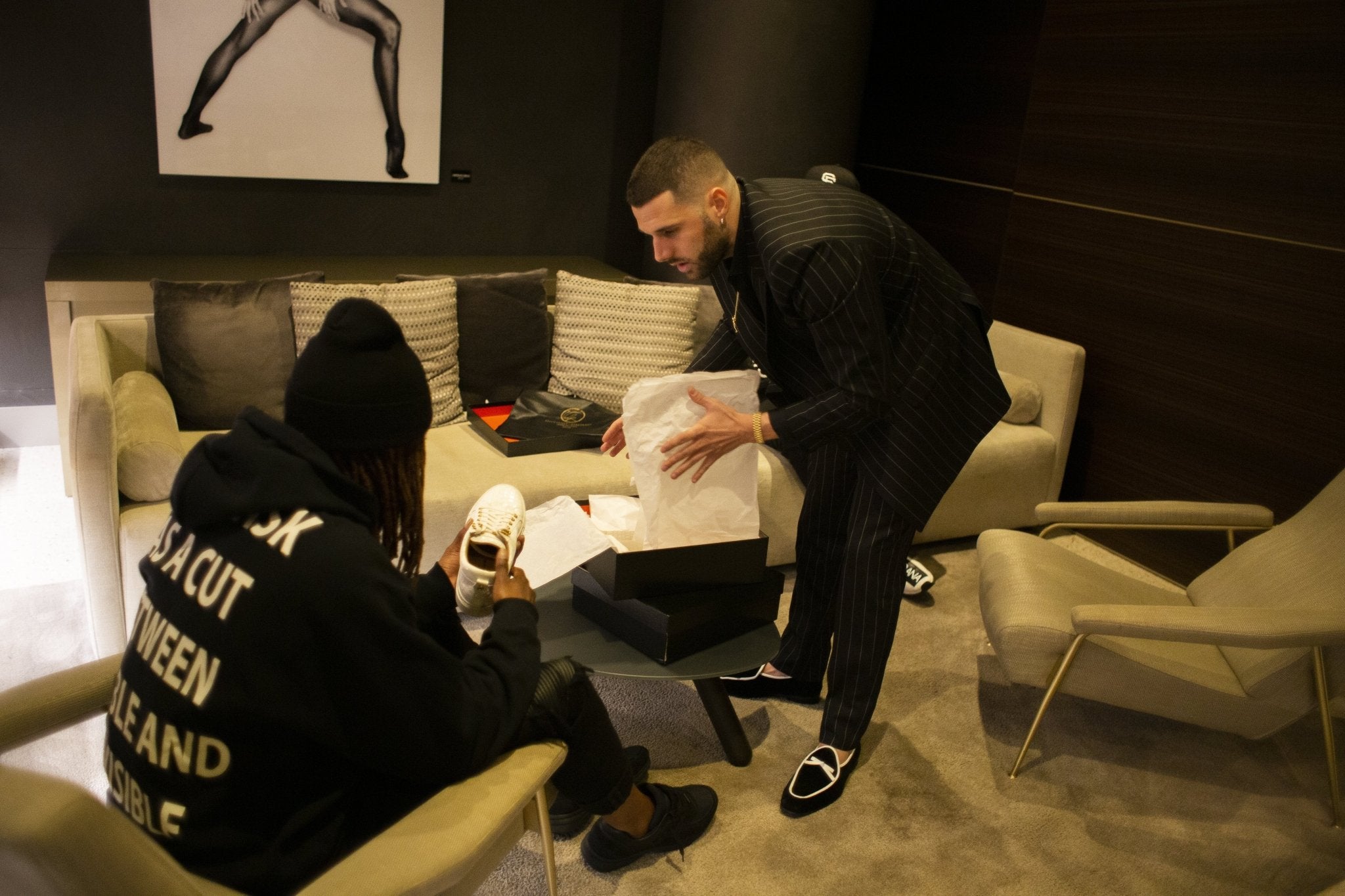 No Limits Low White Croc X Fetty Wap Limited Edition | Limited Edition - Giuliano Galiano | Handcrafted Luxury Sneakers Made In Italy