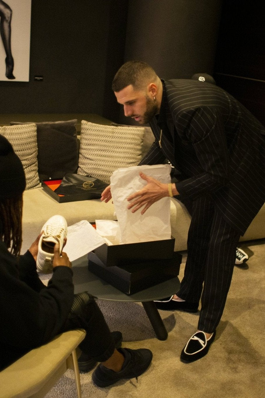 No Limits Low White Croc X Fetty Wap Limited Edition | Limited Edition - Giuliano Galiano | Handcrafted Luxury Sneakers Made In Italy