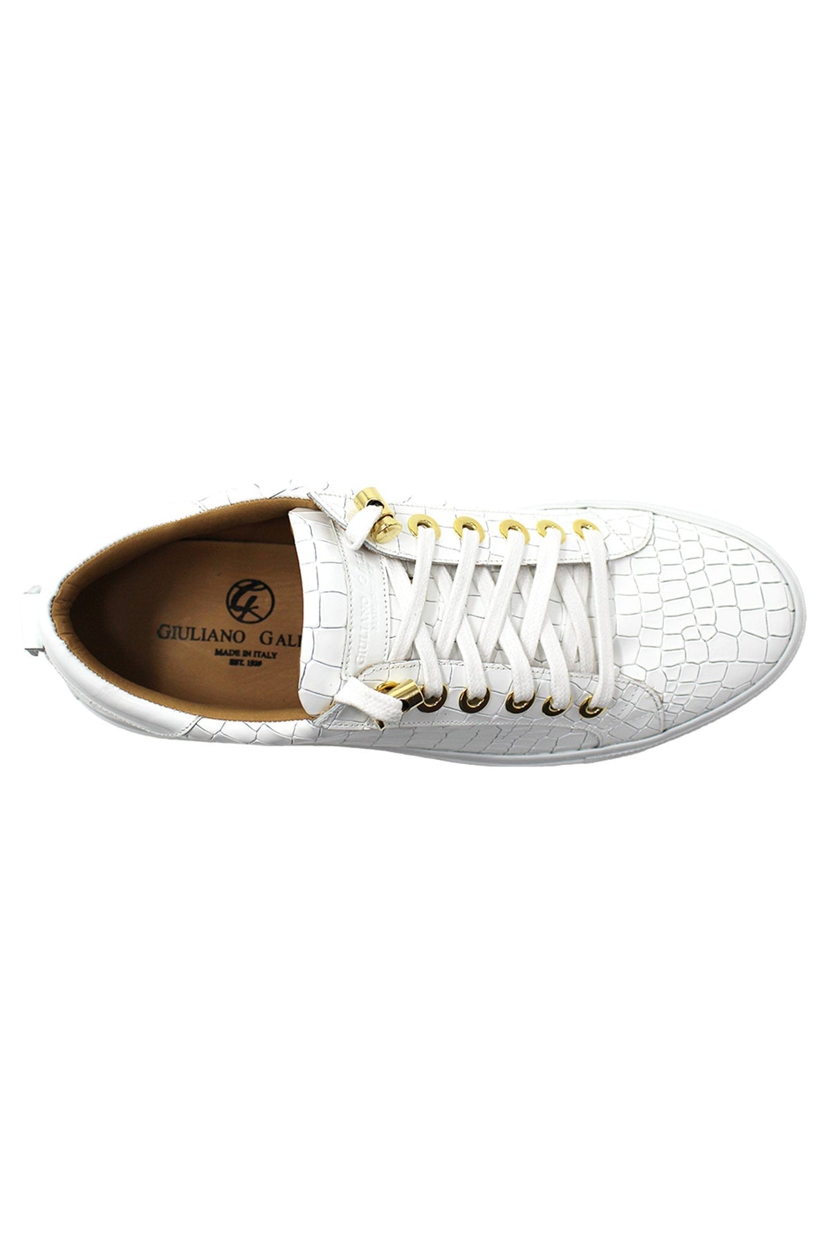 No Limits Low White Croc X Fetty Wap Limited Edition | Limited Edition - Giuliano Galiano | Handcrafted Luxury Sneakers Made In Italy