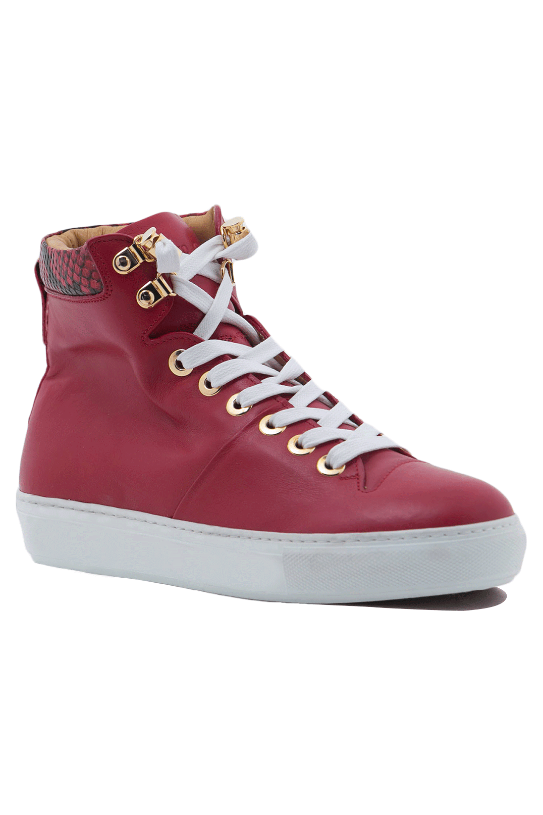 No Limits Red | Red | Leather | Limited Edition - Giuliano Galiano | Handcrafted Luxury Sneakers Made In Italy