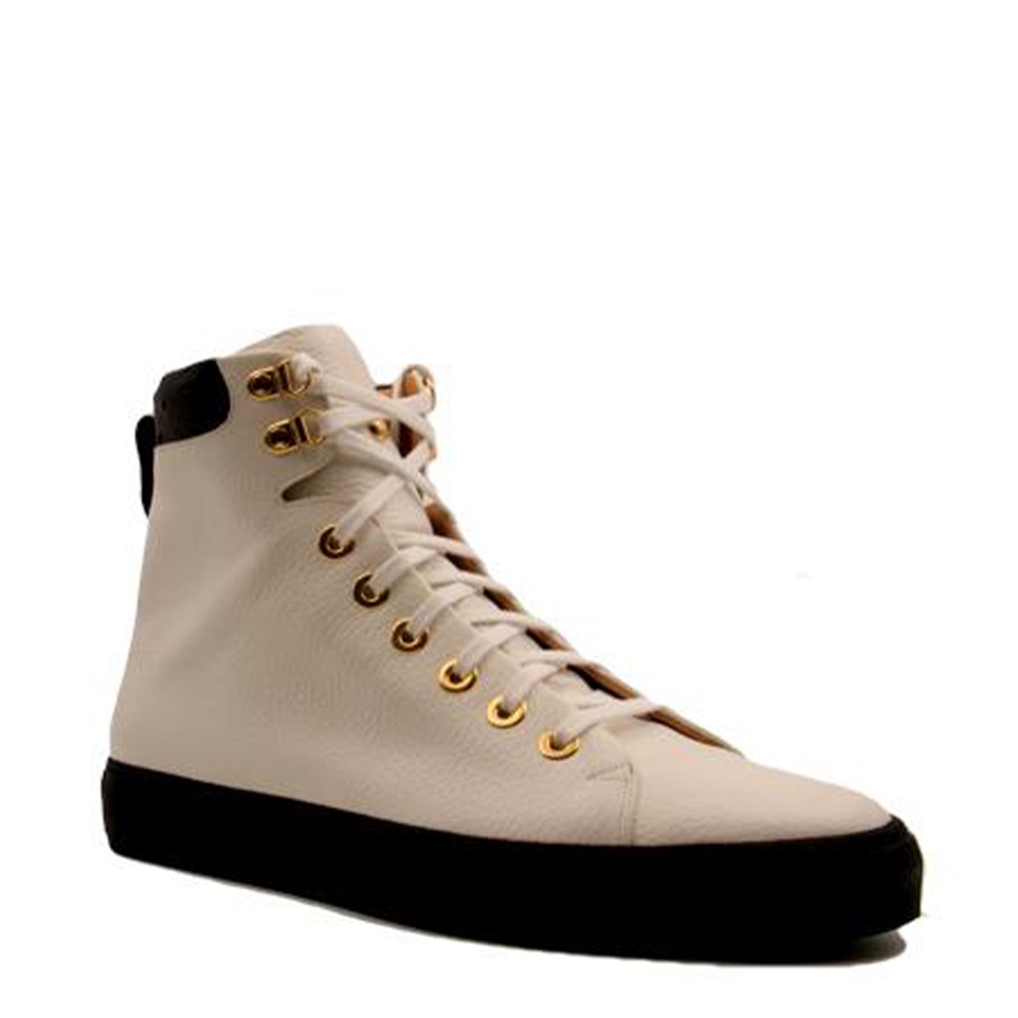 No Limits White | Black | Leather | Limited Edition - Giuliano Galiano | Handcrafted Luxury Sneakers Made In Italy
