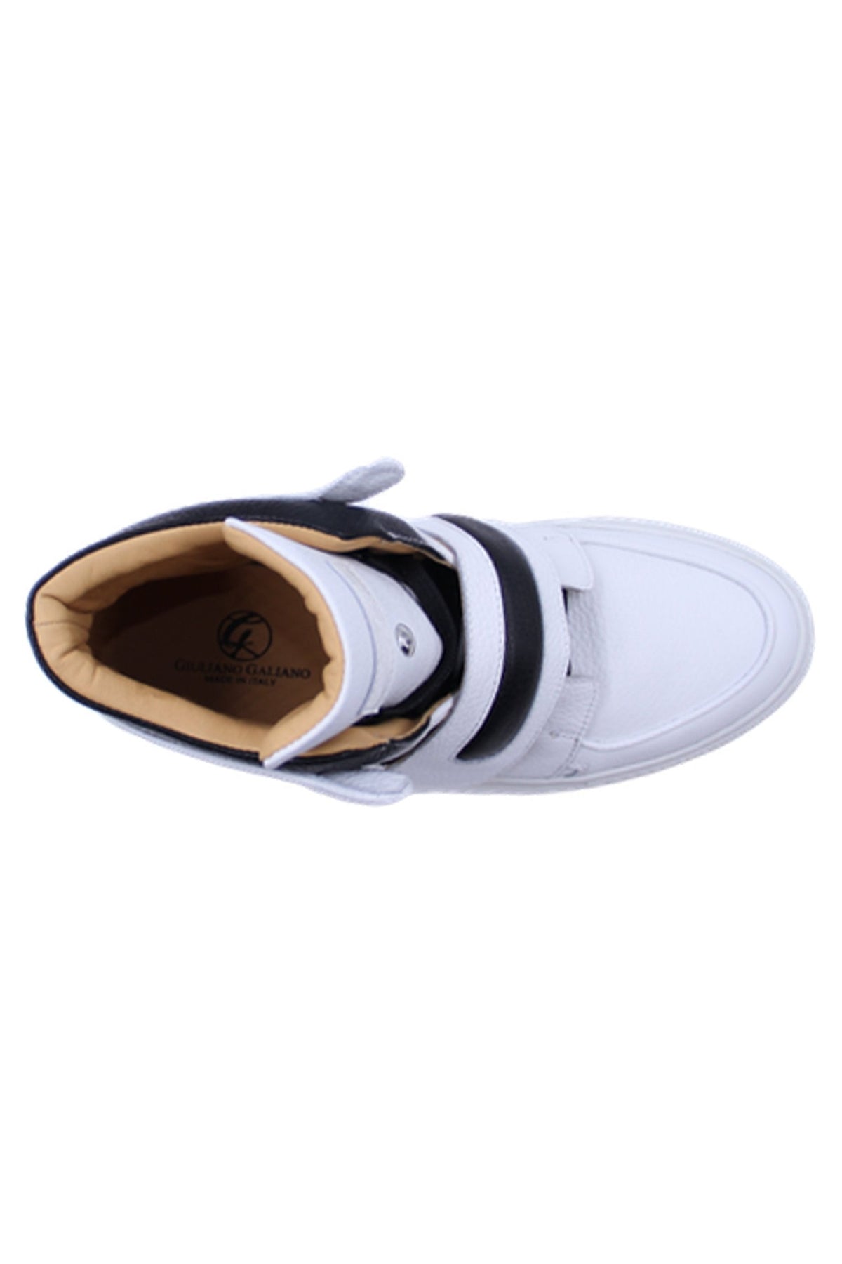 Roma White | Black | Leather | Limited Edition - Giuliano Galiano | Handcrafted Luxury Sneakers Made In Italy