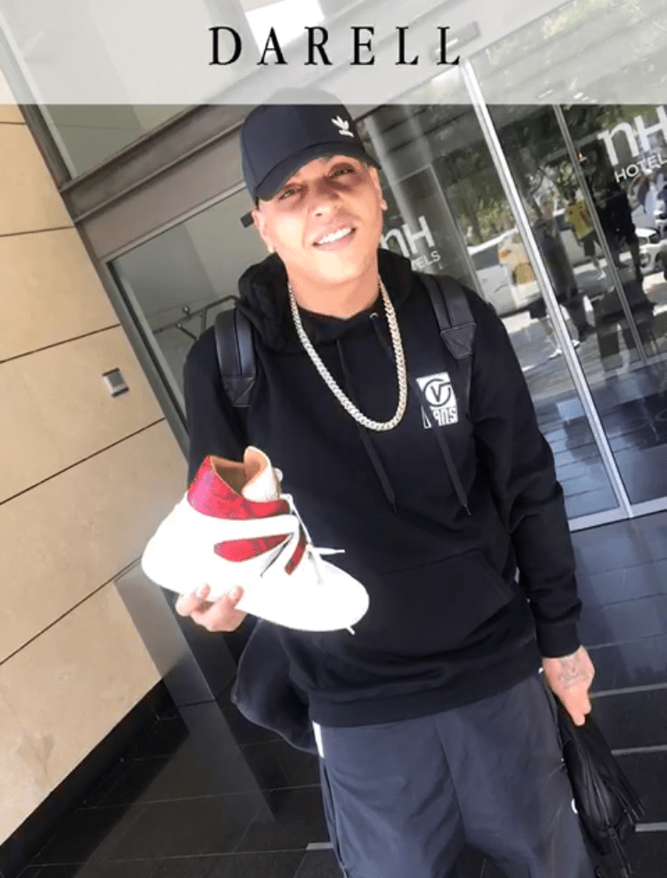 "Y€S" | LIMITED EDITION X DARREL | Limited Edition - Giuliano Galiano | Handcrafted Luxury Sneakers Made In Italy